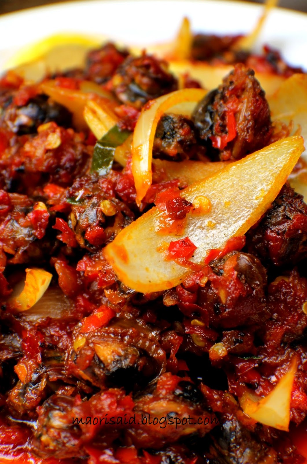 Mori's Kitchen Sambal Kerang Cili Merah