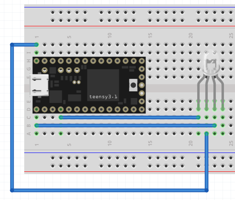 little-scale: WS2811 - Single LED Example with Teensy LC and FastLED ...
