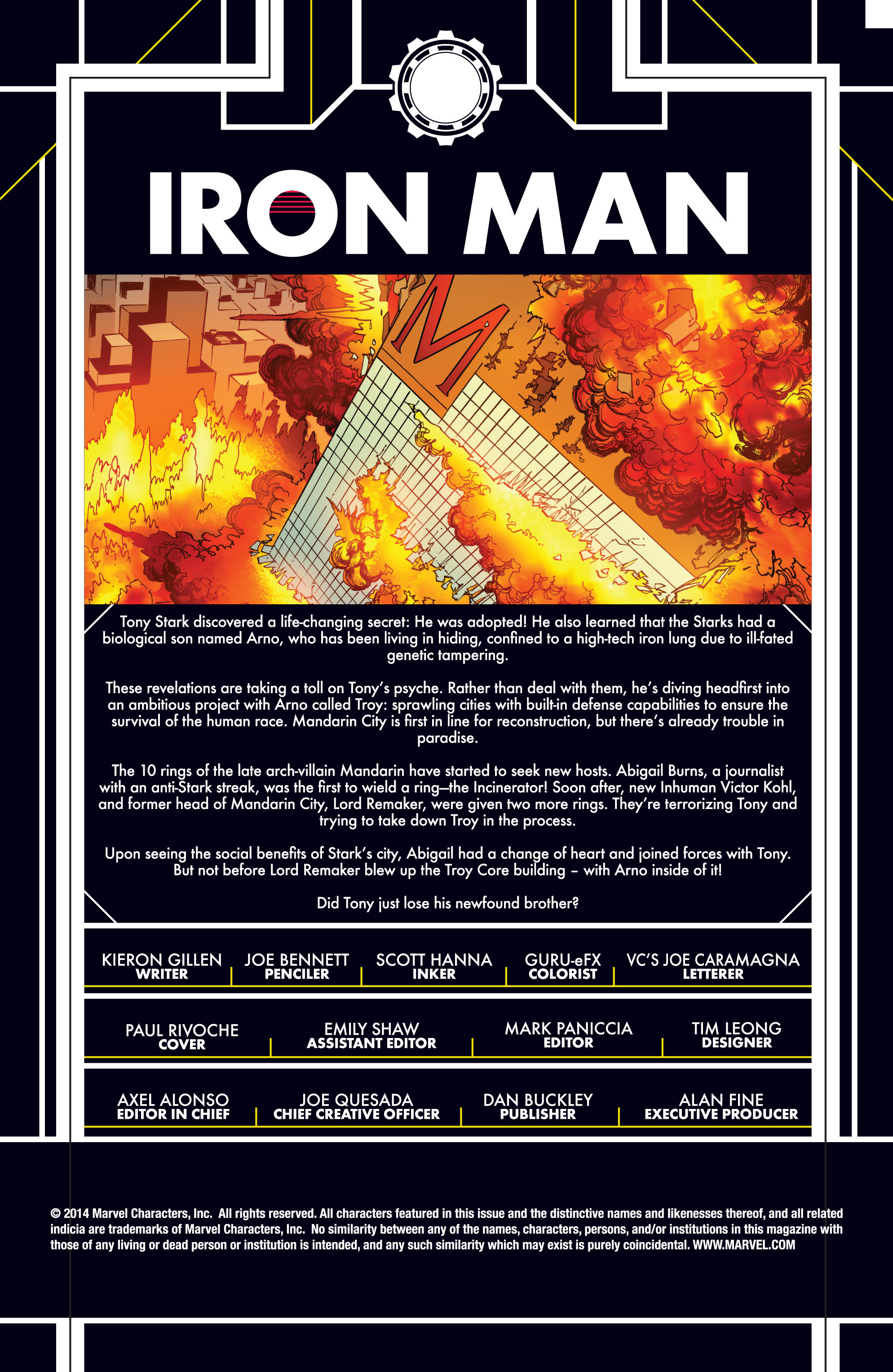 Read online Iron Man (2013) comic -  Issue #22 - 2