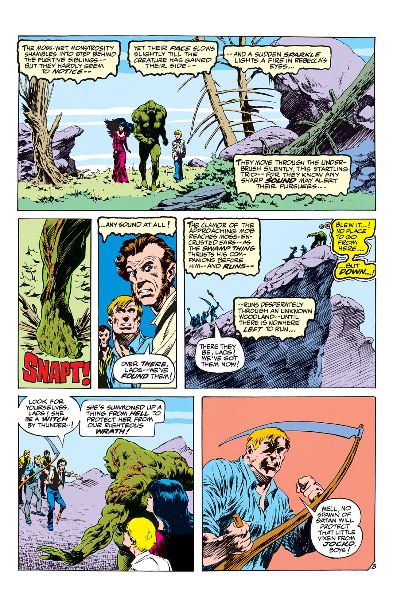 Read online Swamp Thing (1972) comic -  Issue #5 - 9