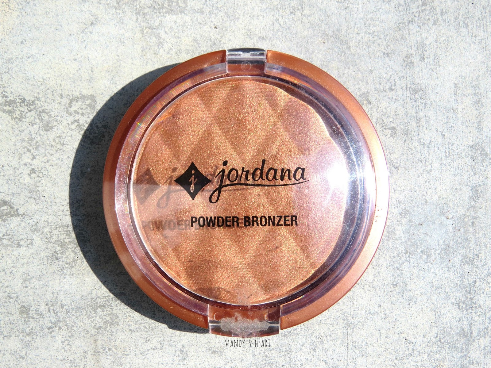 Review Jordana Powder Bronzer in Golden Bronze MandySHeart
