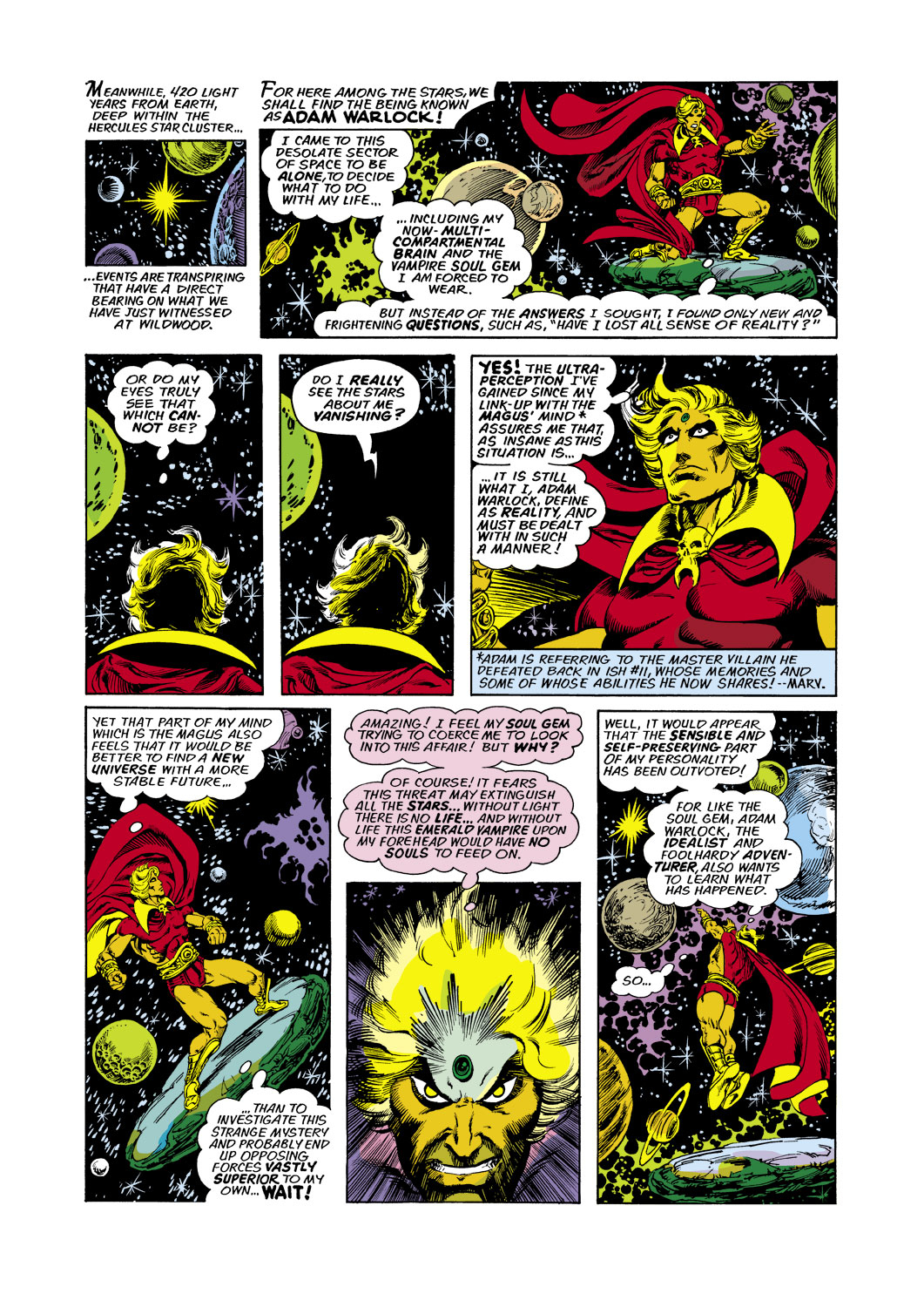 Read online Warlock (1972) comic -  Issue #13 - 4