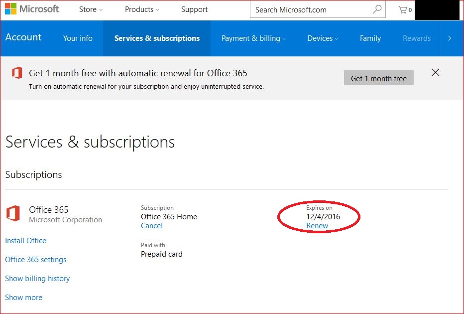 Microsoft Payments and Billings Microsoft Accounts and Billing