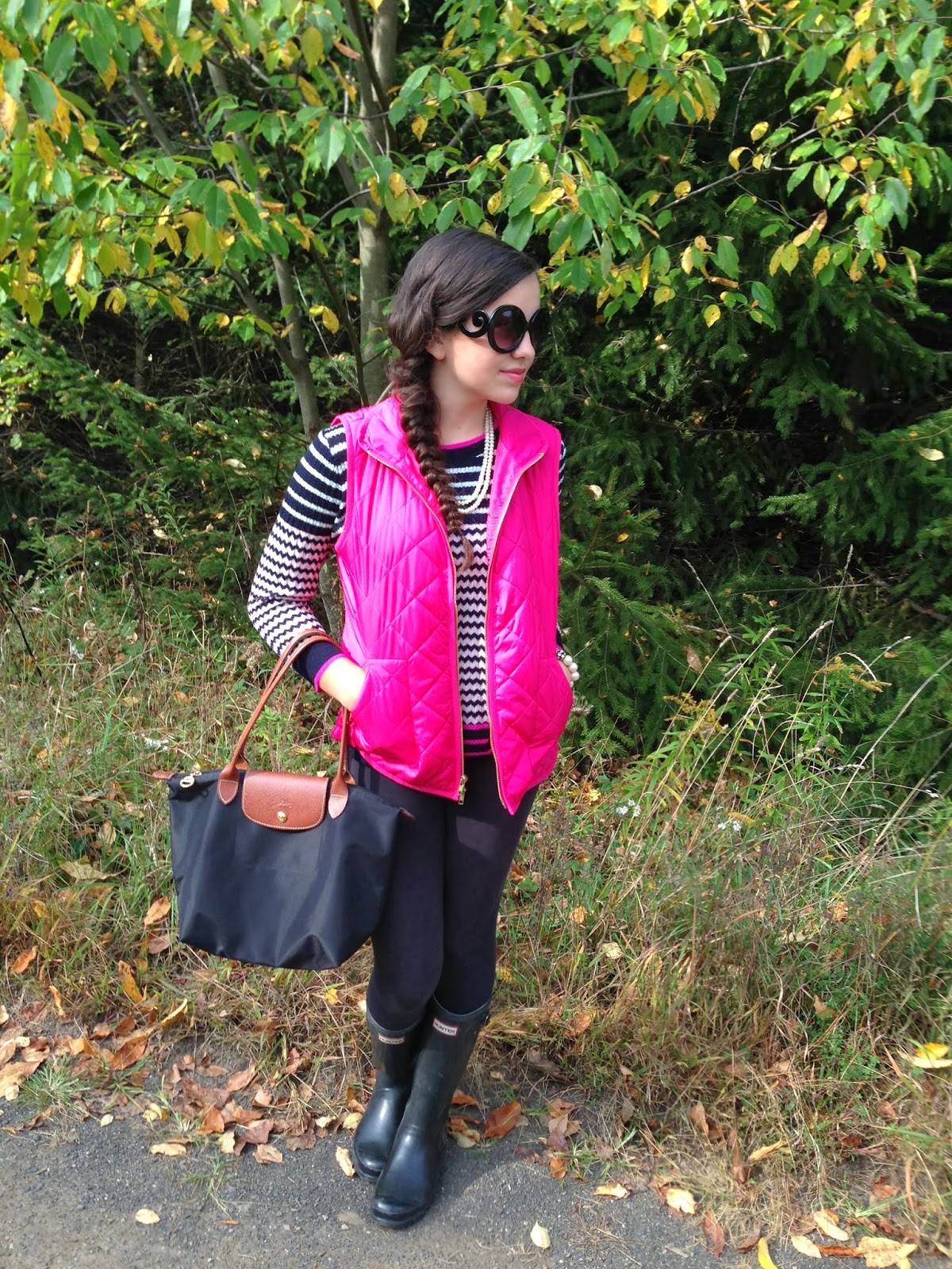 Belleoftheball45: How I styled my HUNTER boots for fall!