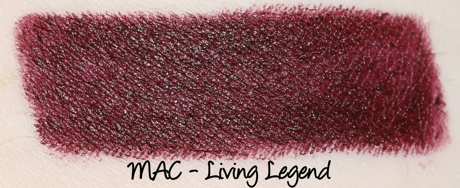 MAC Living Legend Lipstick Swatches & Review