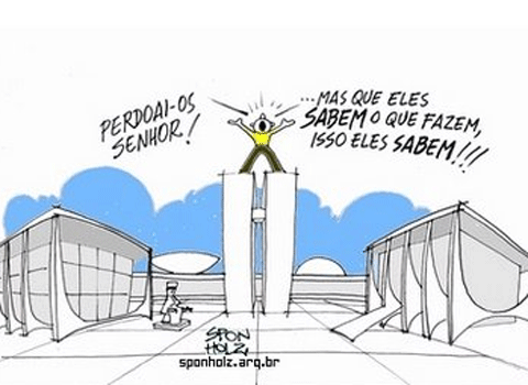 A PRAÇA DOS TRÊS PODERES NÃO SUPORTARÁ POR MUITO TEMPO A CONFUSÃO ...