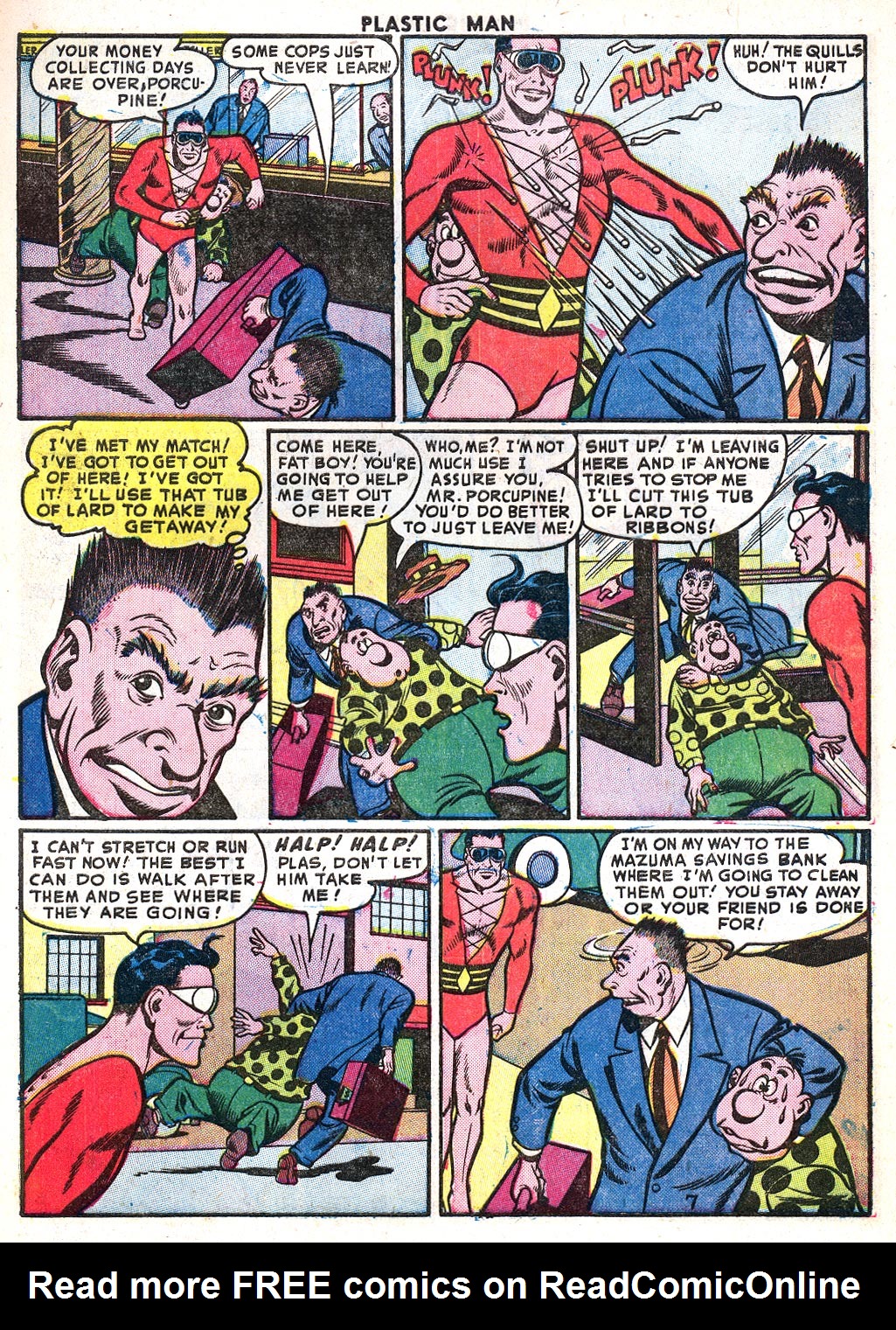 Read online Plastic Man (1943) comic -  Issue #35 - 9