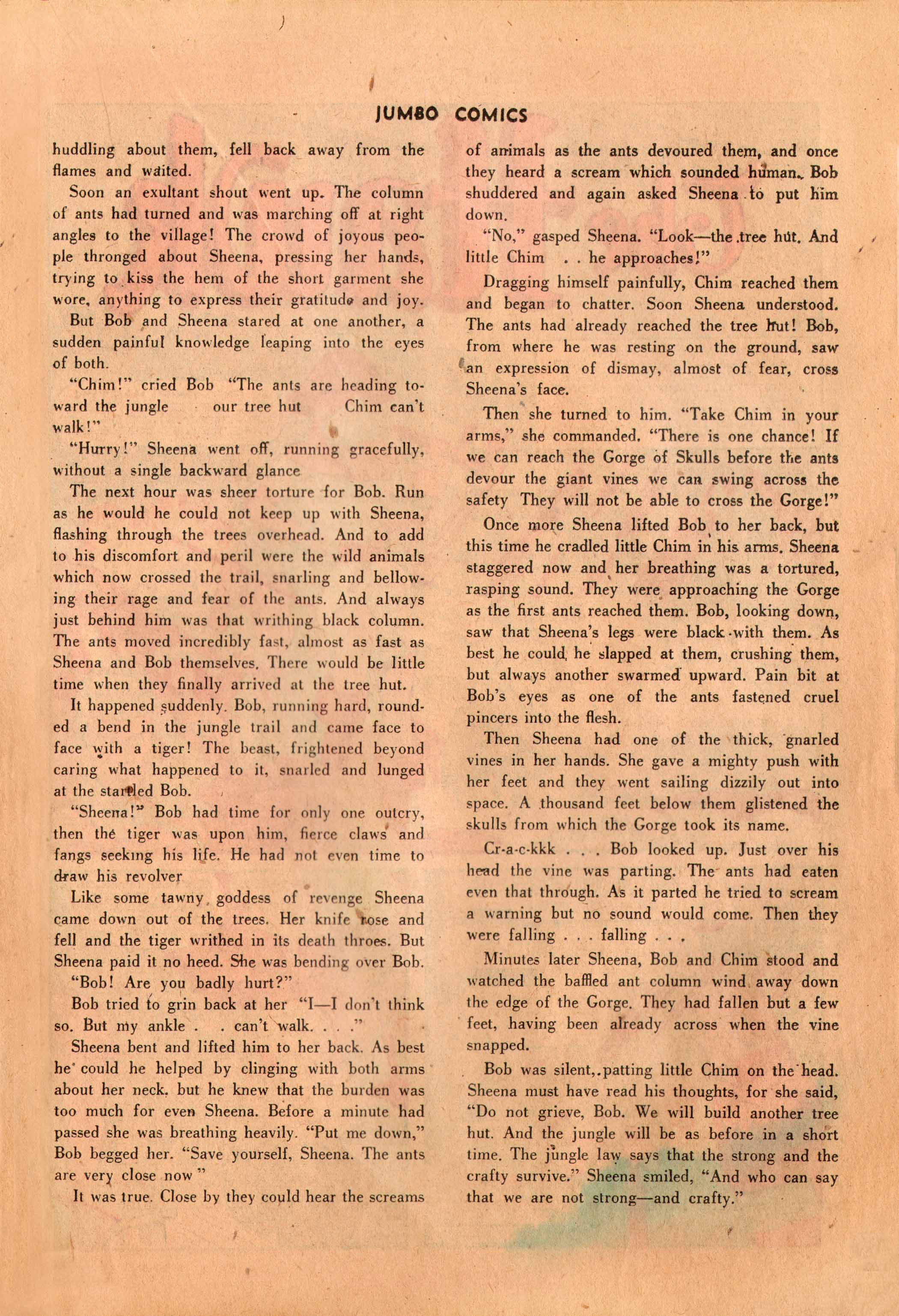 Read online Jumbo Comics comic -  Issue #87 - 35