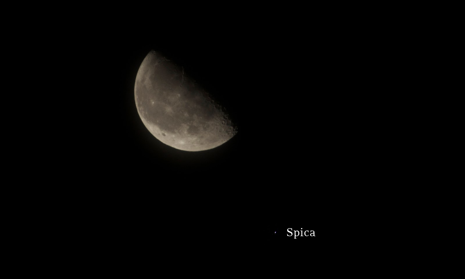 moon with spica