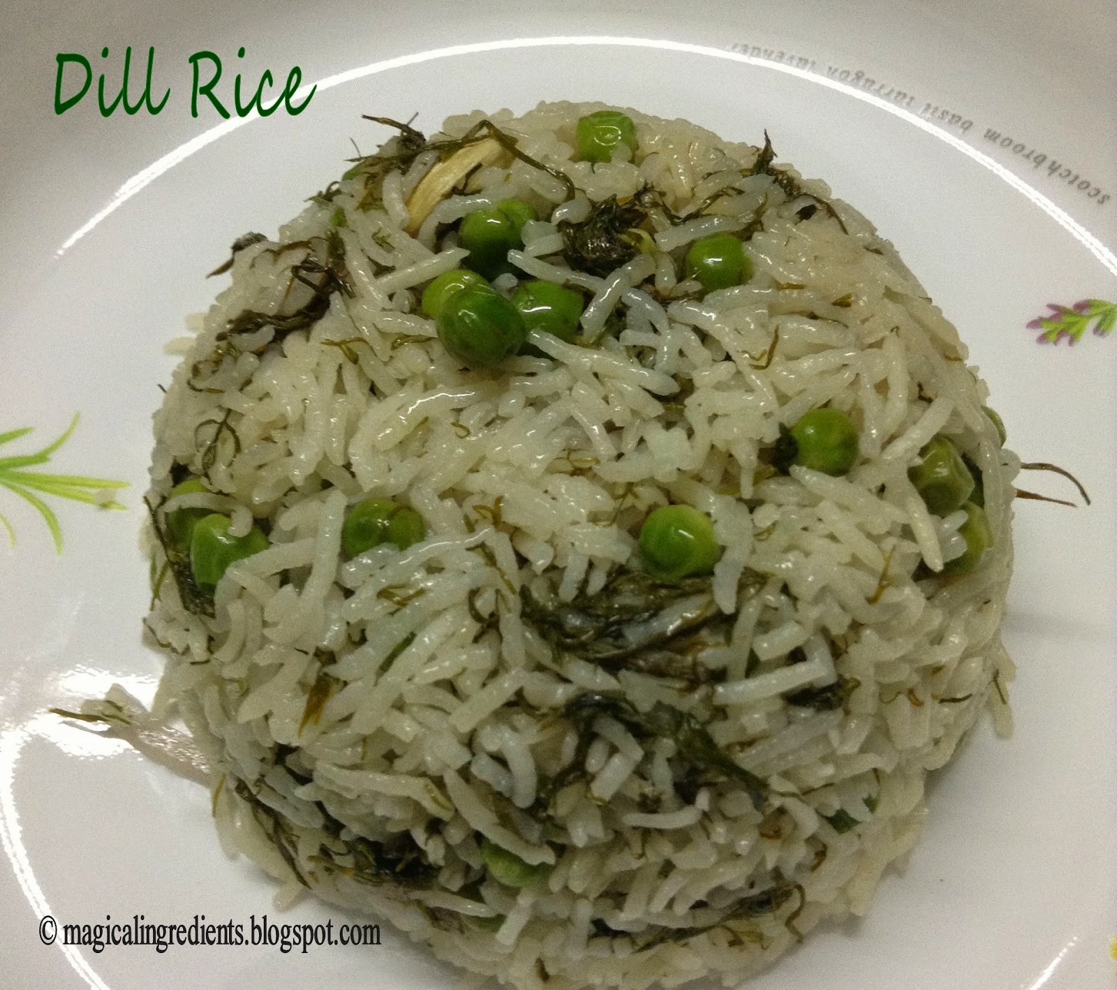 Dill Rice Magical Ingredients