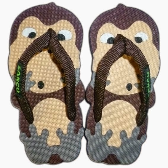 Motif Sandal Sancu Monkey Motif Sandal Sancu Monkey