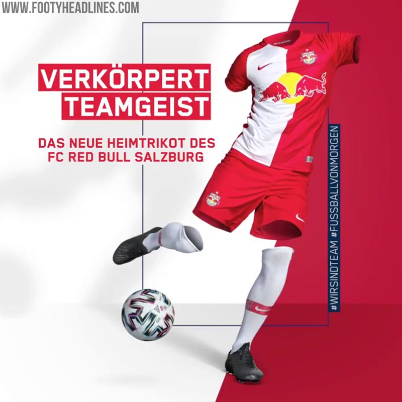 Red Bull Salzburg 21-22 Home & Away Kits Released - Footy Headlines