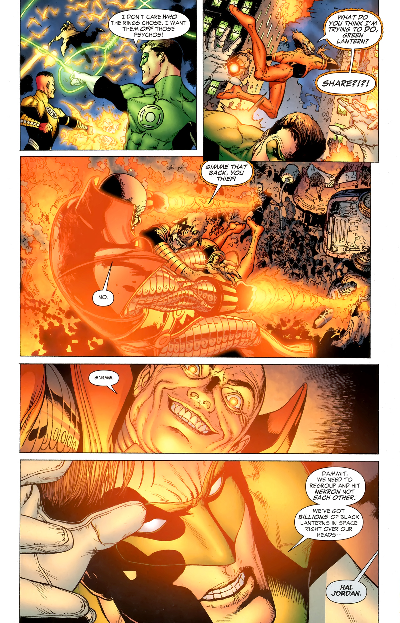 Read online Green Lantern (2005) comic -  Issue #50 - 9