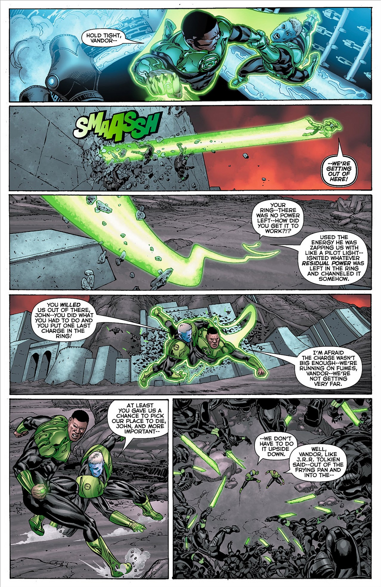 Read online Green Lantern Corps (2011) comic -  Issue #6 - 10