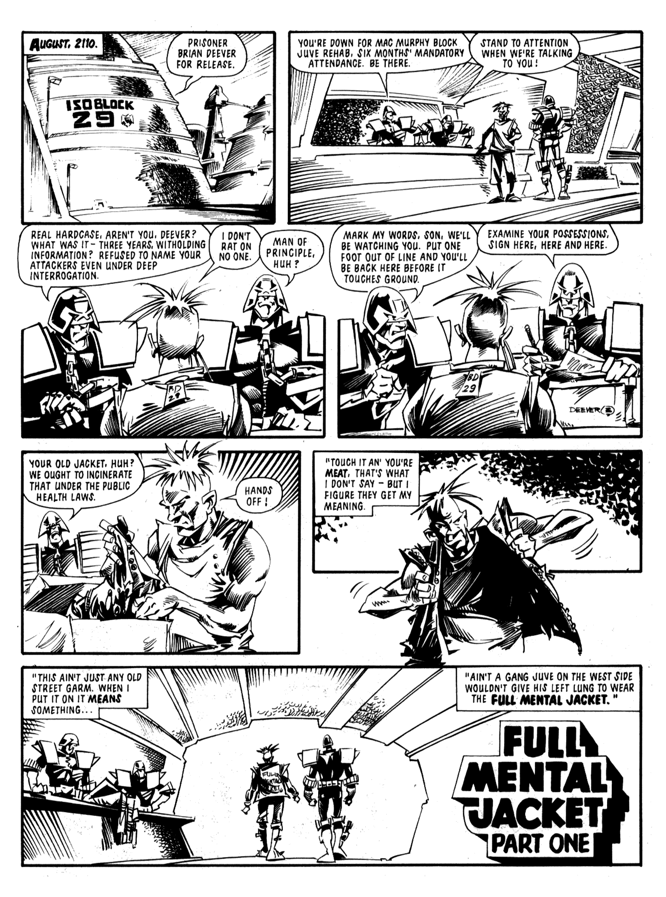 Read online Judge Dredd: The Complete Case Files comic -  Issue # TPB 12 (Part 1) - 91