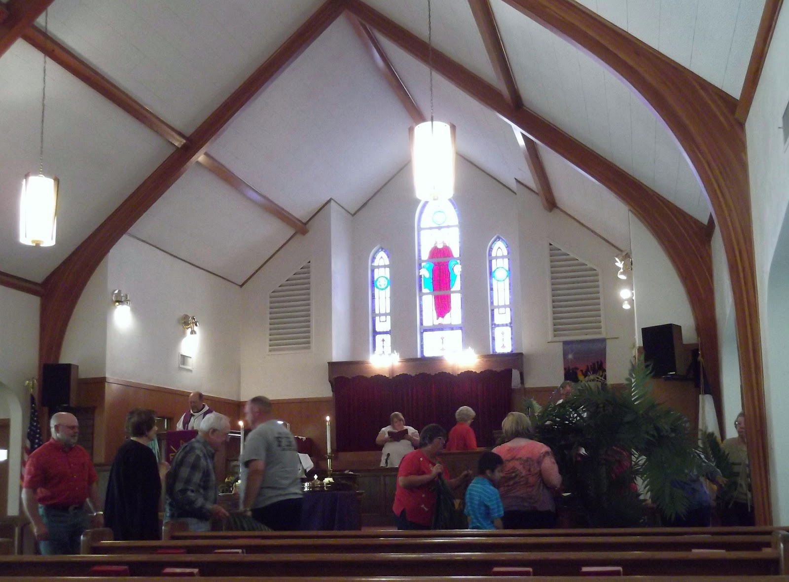 First United Methodist Church McCamey, TX Palm Sunday in McCamey