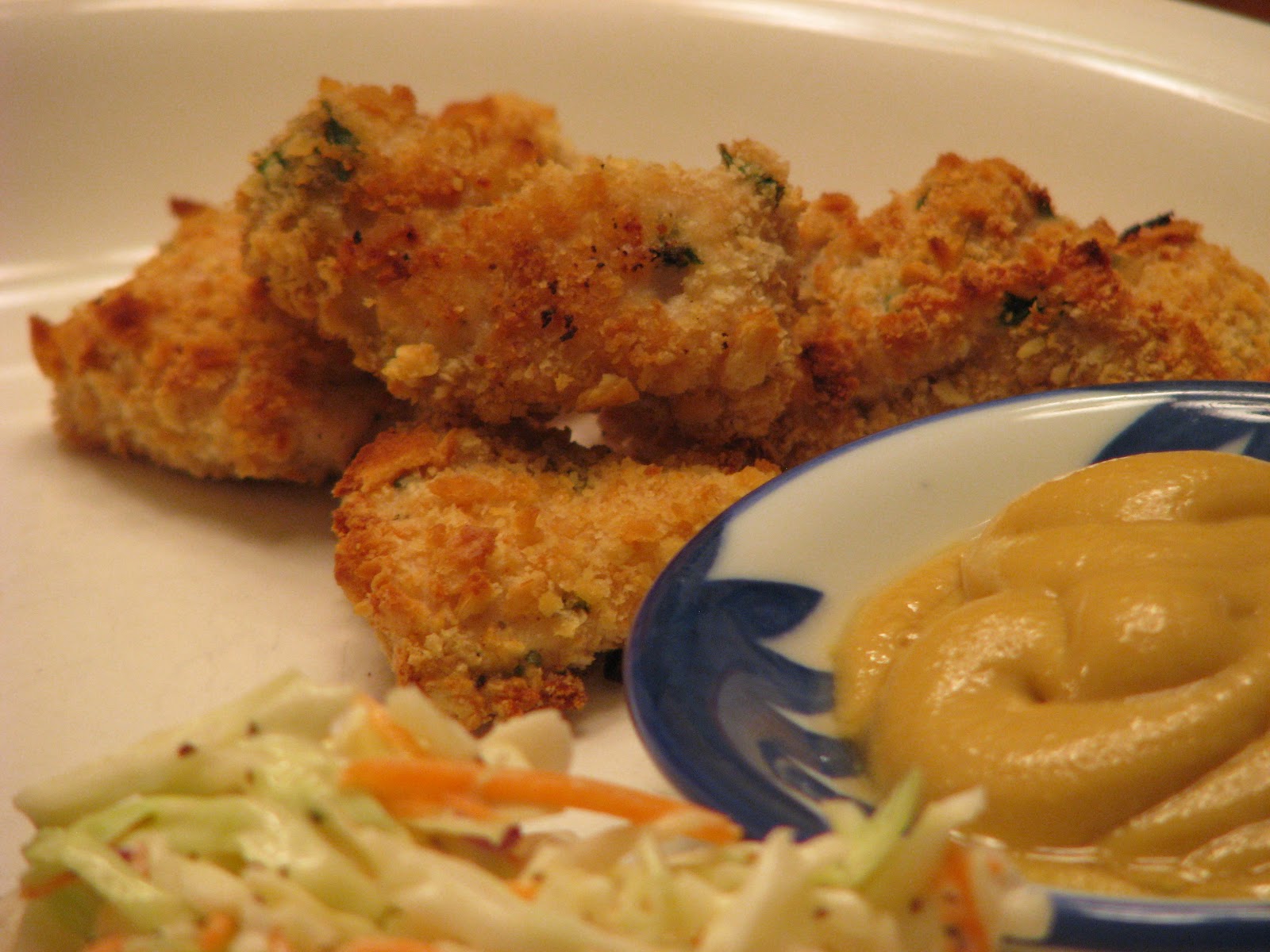 TheFultonGirls Crispy Chicken Nuggets w/Honey Mustard Dipping Sauce