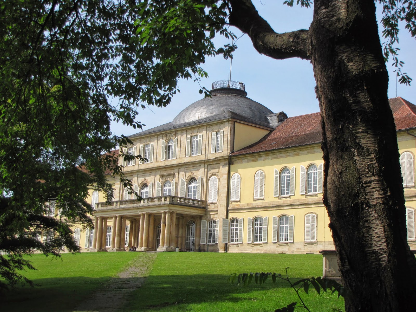 Travelling Rund um das Schloss Hohenheim, Exotischer Garten, Stuttgart Hohenheim