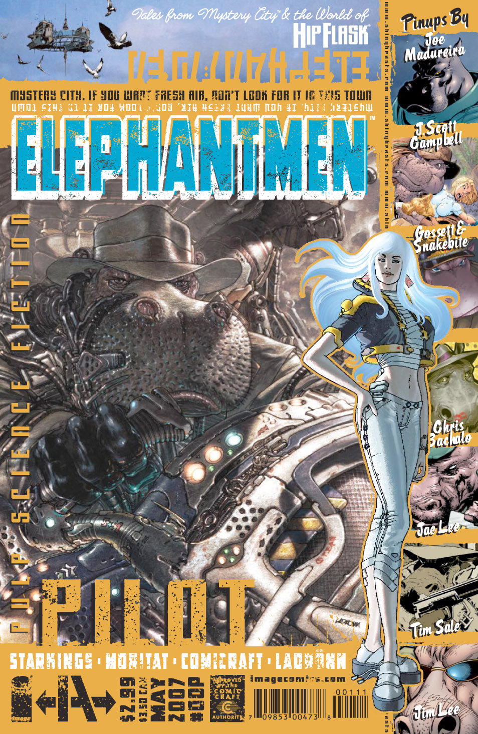 Read online Elephantmen: The Pilot comic -  Issue # Full - 1