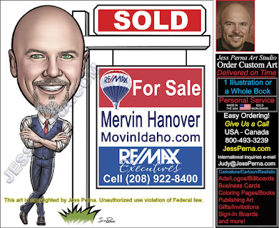 RE/MAX Agent Leaning on Yard Sign