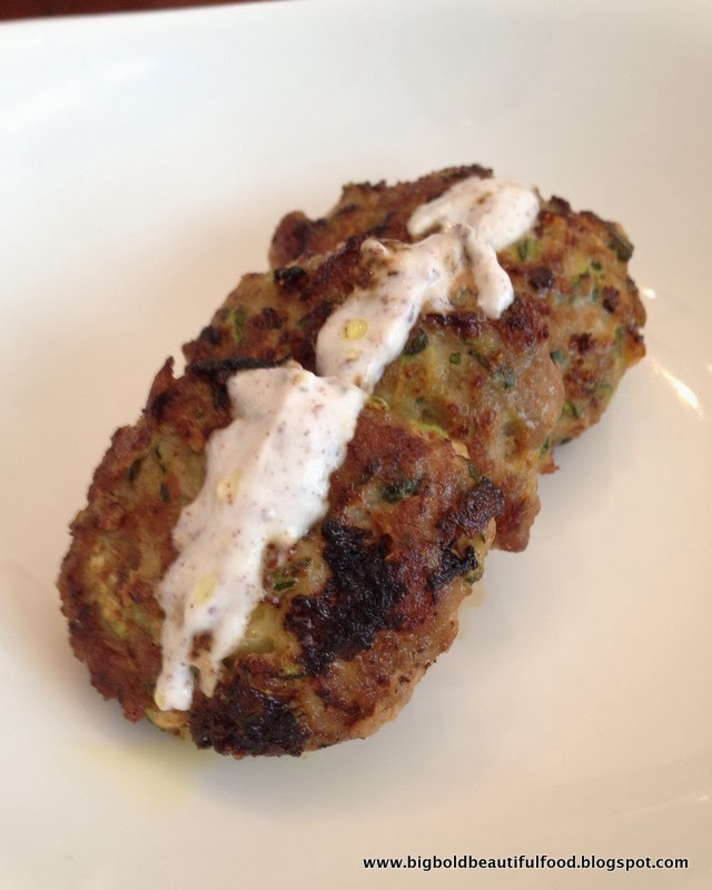 Big, Bold, Beautiful Food Chef Ottolenghi's TurkeyZucchini Patties