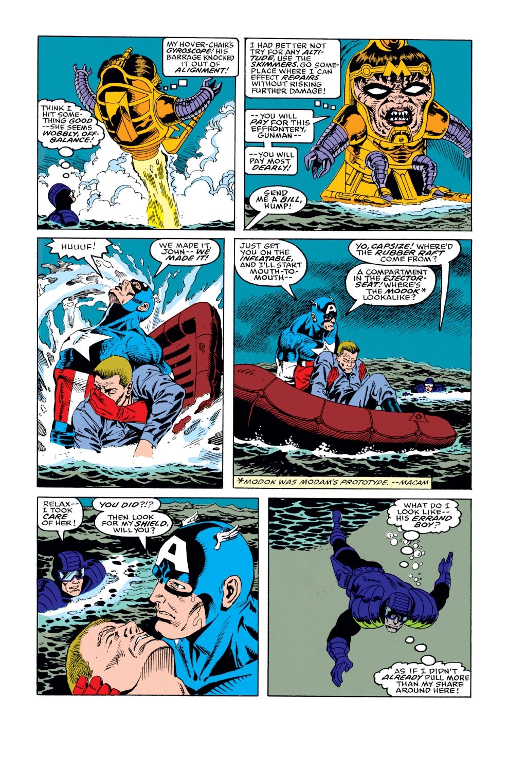 Read online Captain America (1968) comic -  Issue #388 - 6