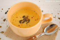 Crema de calabaza asada