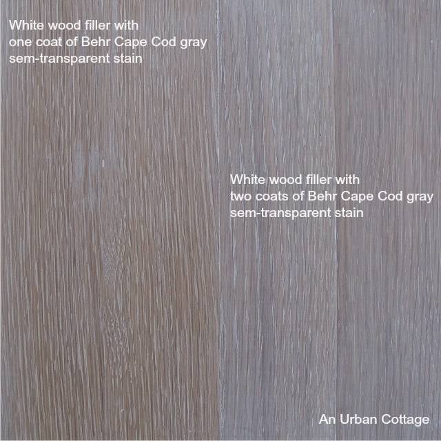 An Urban Cottage Testing Floor Finishes An Urban Cottage Testing Floor Finishes
