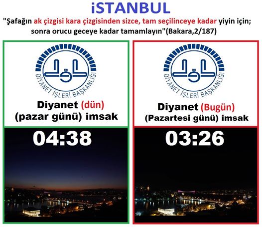 Pinar Evrende Sahur Ve Iftar Vakti Ne Zaman