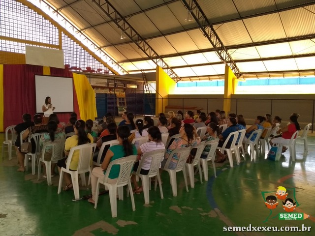 reunião com merendeiras em xexéu