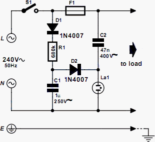 Mains/Fuse Failure Indicator | Electronics Projects
