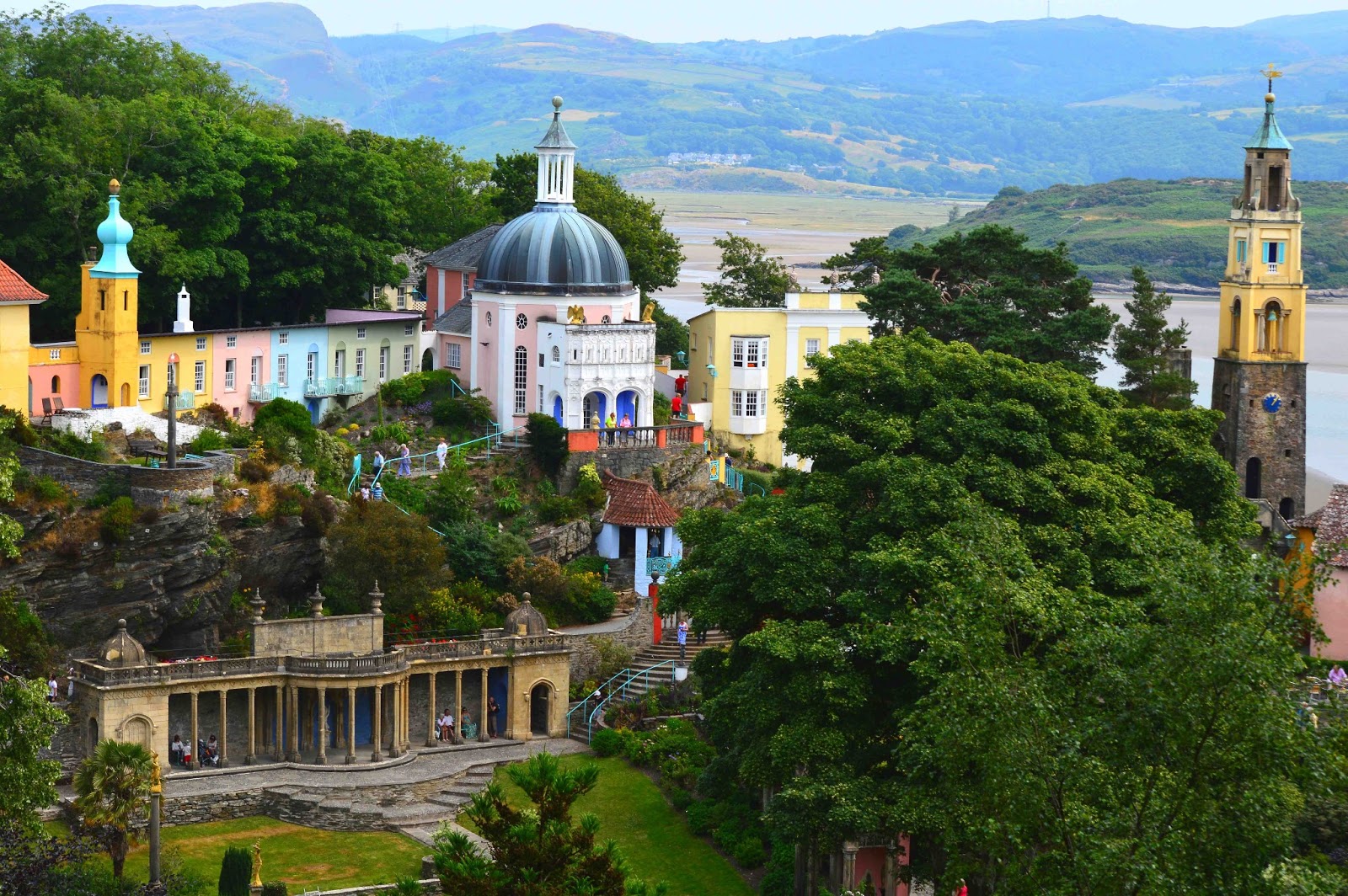 W Wa Jeziorki Mediterranean Climes In North Wales Mediterranean Climes In North Wales Portmeirion