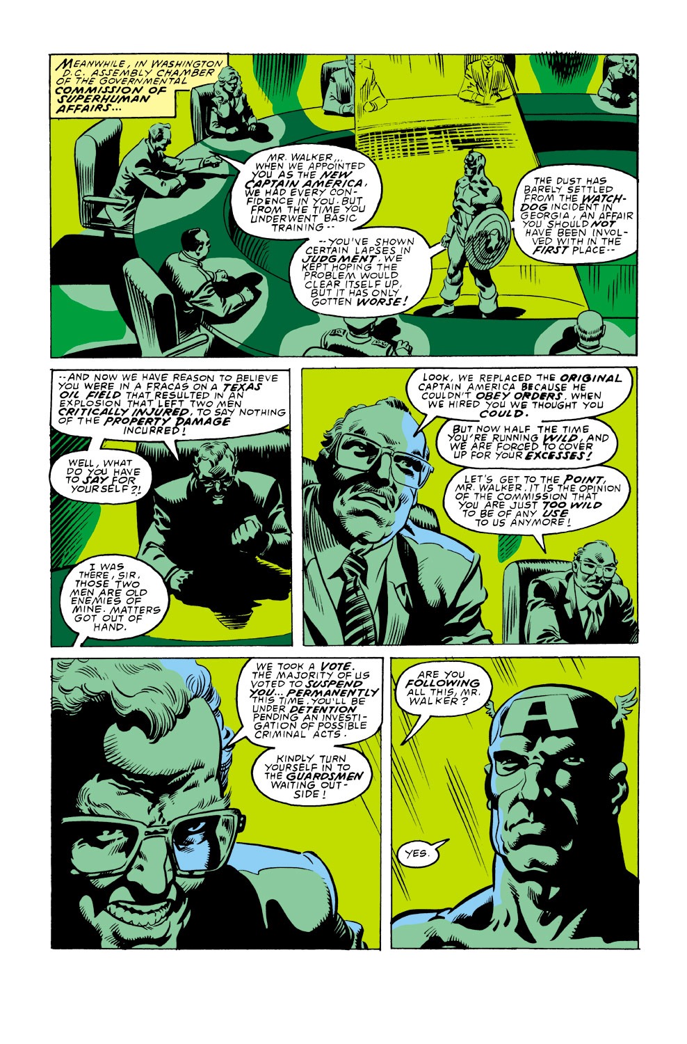 Read online Captain America (1968) comic -  Issue #348 - 6