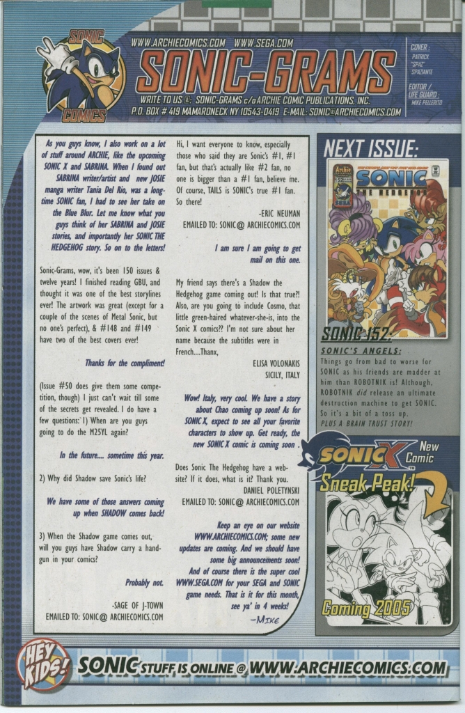 Read online Sonic The Hedgehog comic -  Issue #151 - 34