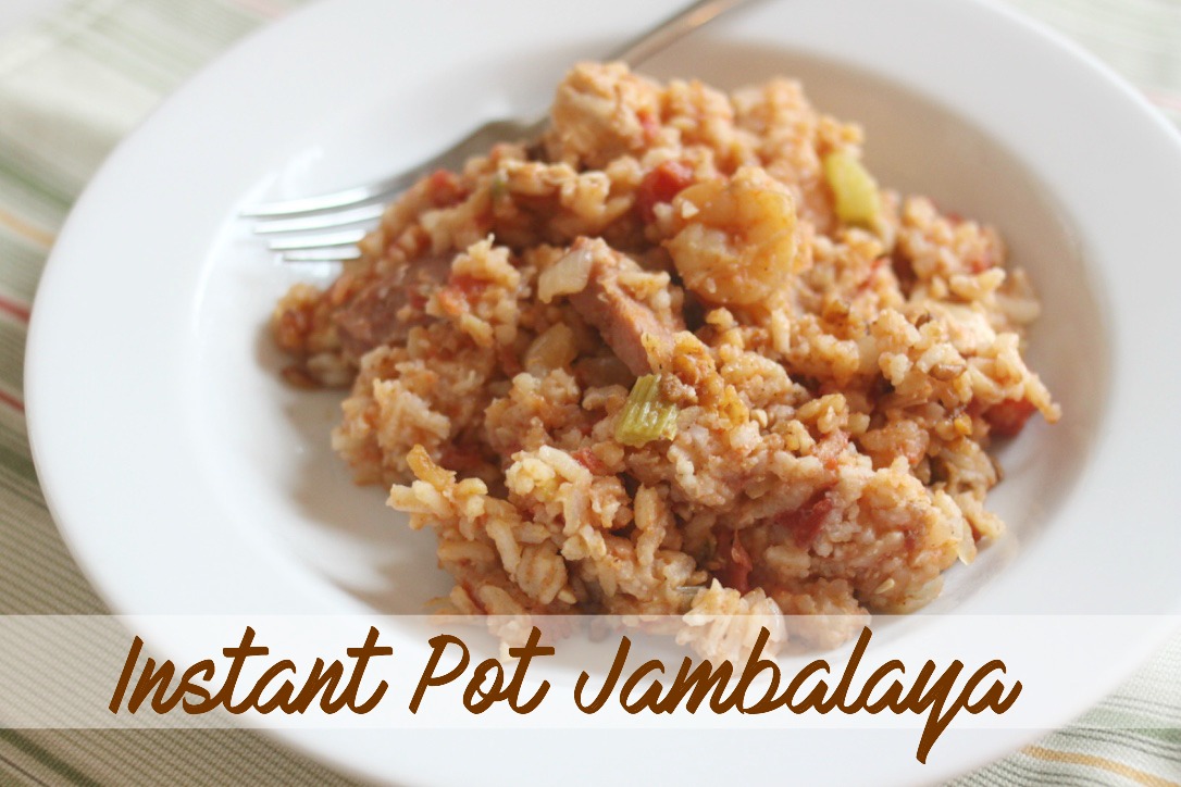 The Larson Lingo Instant Pot Jambalaya