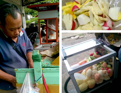 Rujak Pak Wage Rempoa Murah Enak Banyak Radarempoa Com