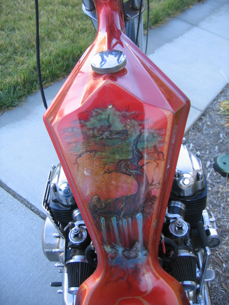 Musings Of A Motorcycle Aficionado........ Denver's Honda 750 Chopper