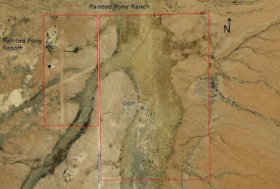 painted pony resort cabin location