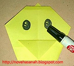 Cara Membuat Origami  Sederhana Ayam 