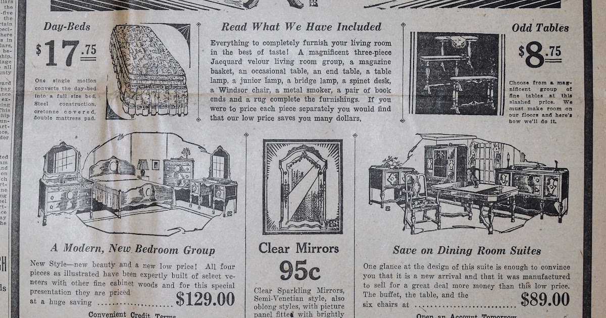 Vintage Johnstown Penn Furniture 1929