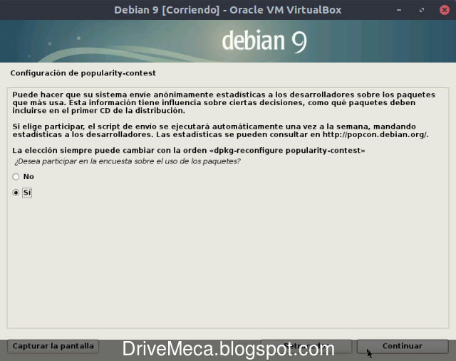 Como instalar debian 9 stretch minimal paso a paso