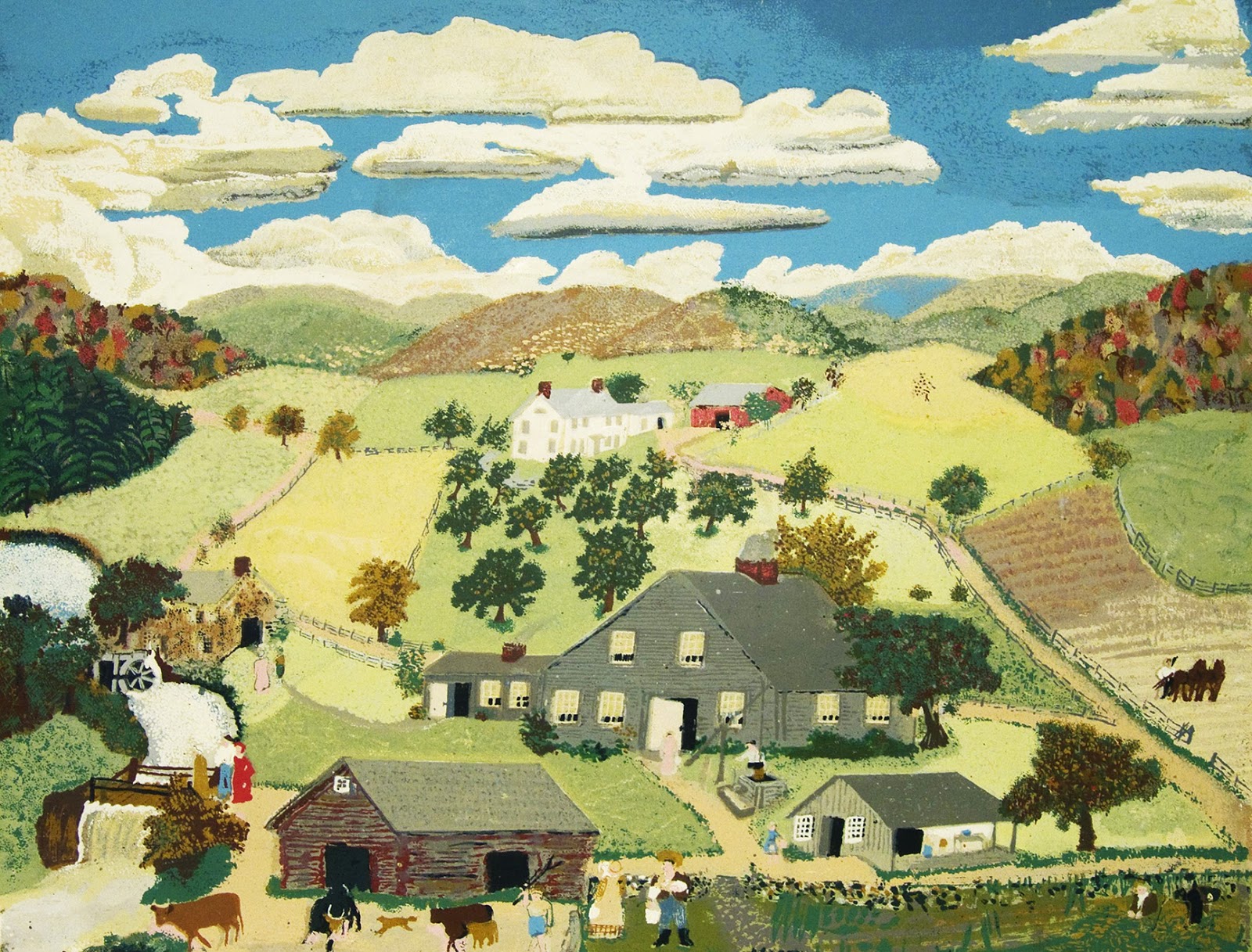 Intelliblog ART SUNDAY GRANDMA MOSES