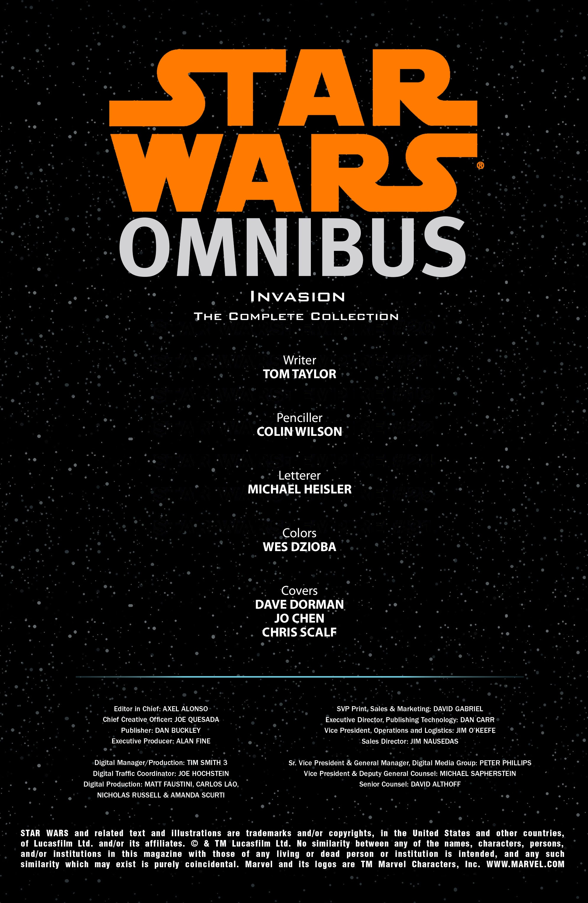 Read online Star Wars Omnibus: Invasion comic -  Issue # TPB (Part 1) - 2