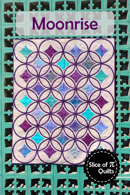 Moonrise quilt pattern by Slice of Pi Quilts