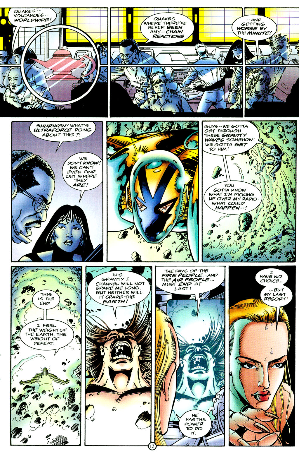 Read online UltraForce (1994) comic -  Issue #6 - 13