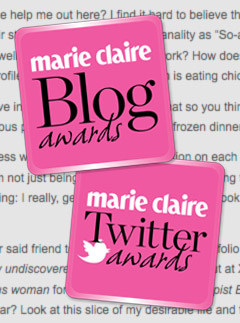 Marie Claire Beauty Blog Award