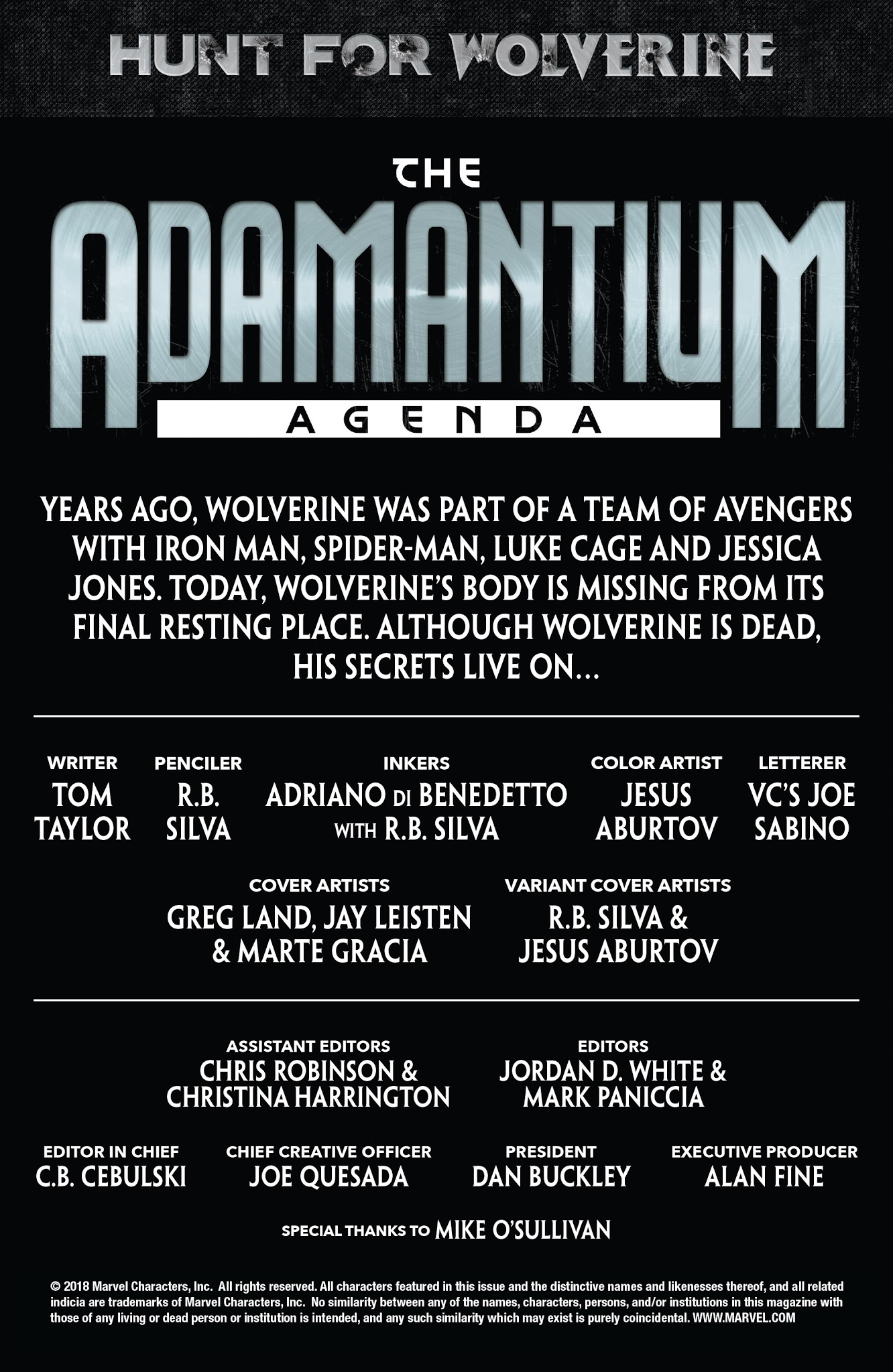 Read online Hunt for Wolverine: Adamantium Agenda comic -  Issue #1 - 2