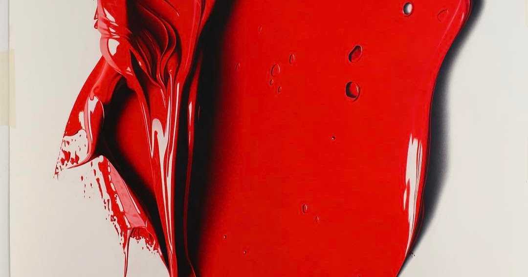 awesome paint blobs created using pencil best drawings