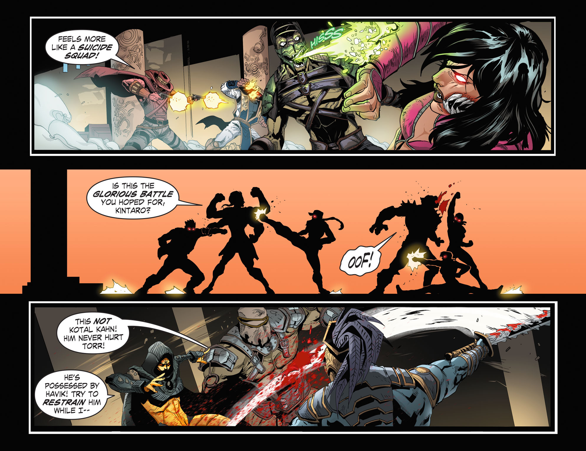 Read online Mortal Kombat X [I] comic -  Issue #32 - 12