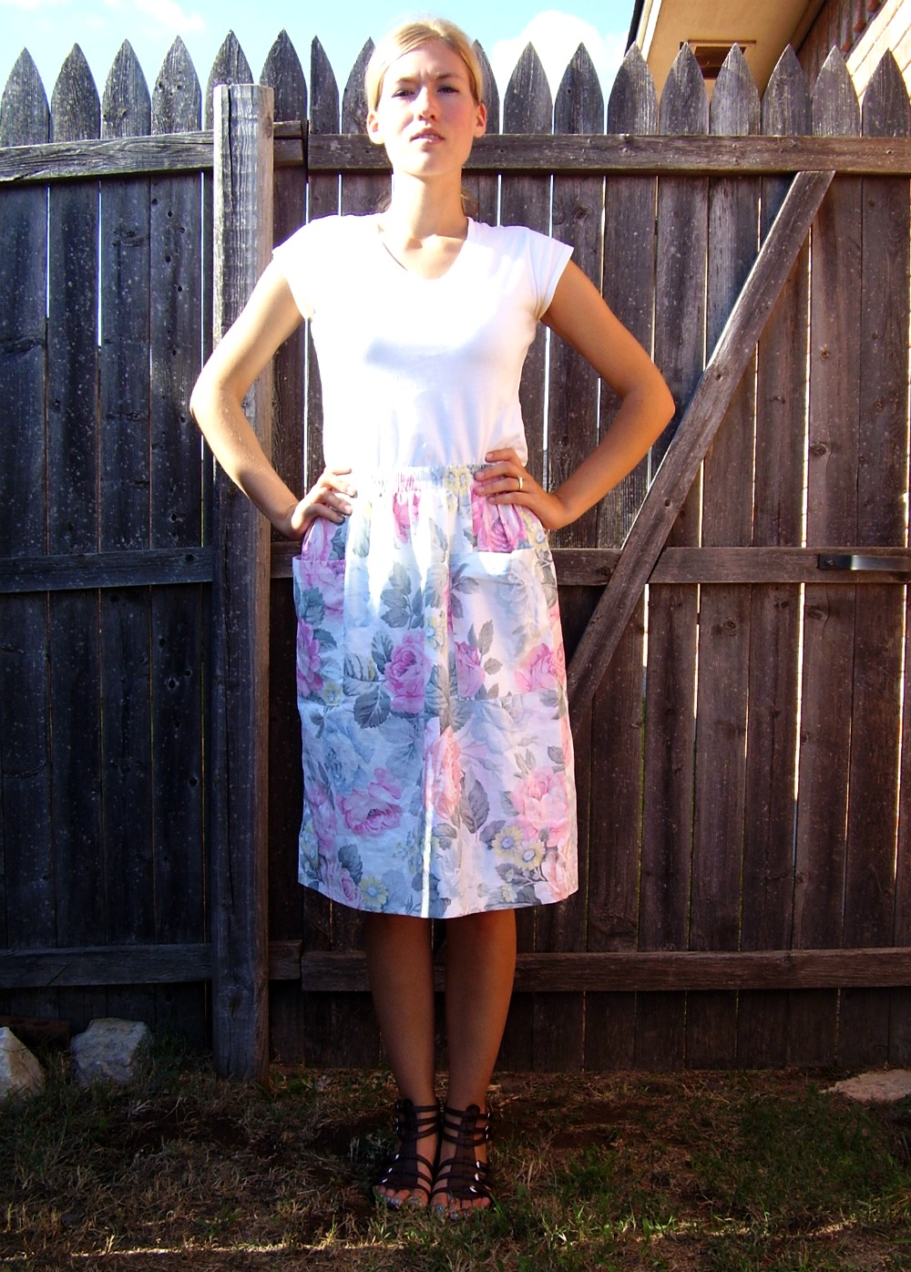 Ruby's Thrifty Alterations Grandma Skirt Alteration